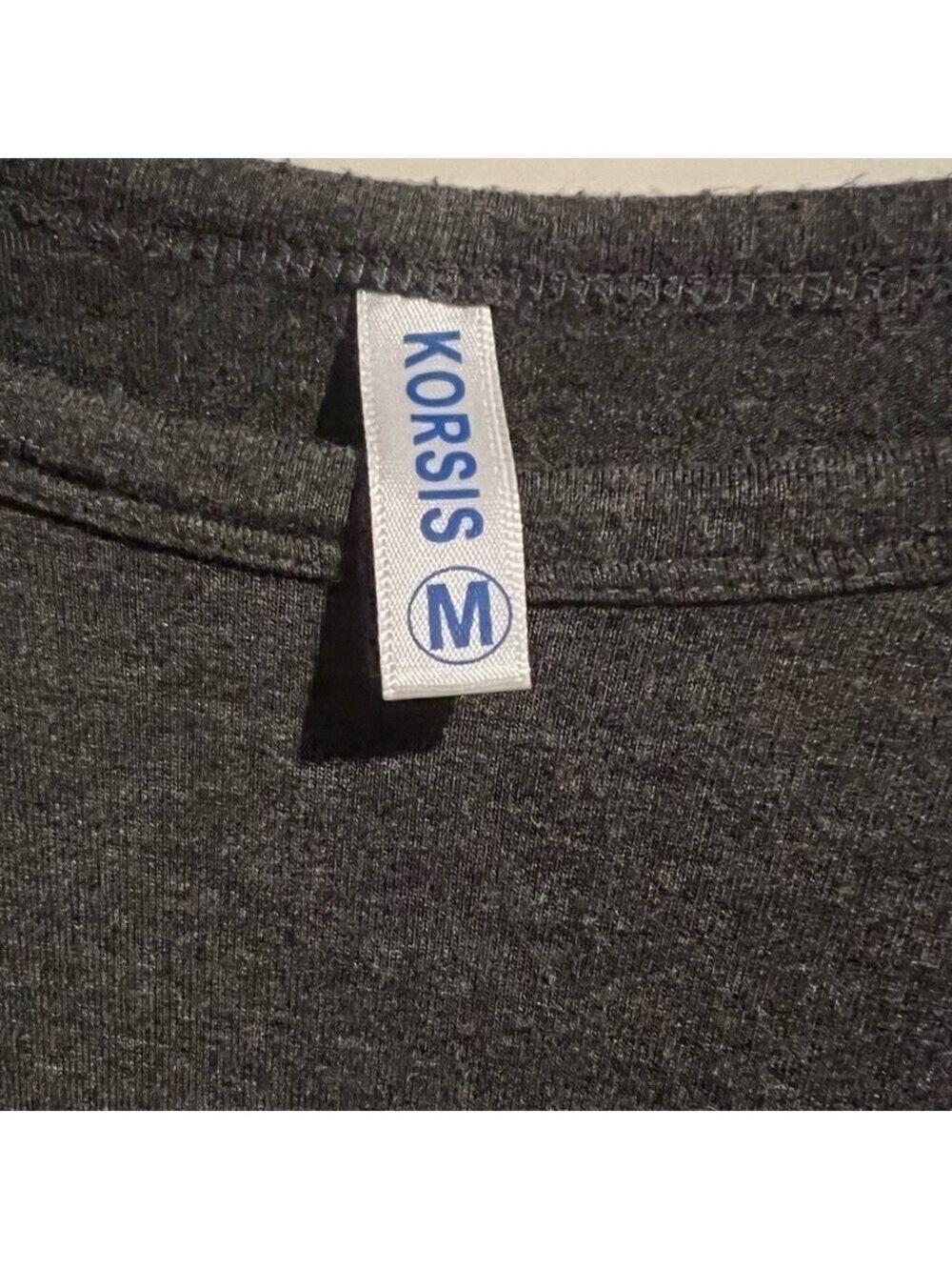 KORSIS MIDI Grey Dress EUC - Picture 2 of 4